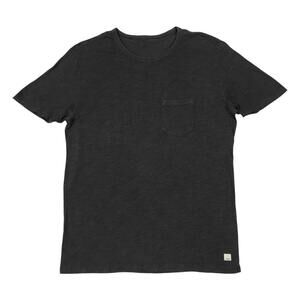 Vuori Feather Pocket Tee Shirt Mens Medium M Dark Gray Stretch Casual Gym V182